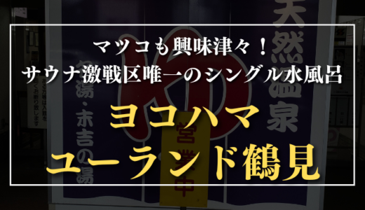 マツコも興味津々！サウナ激戦区唯一のシングル水風呂｜横浜天然温泉 ヨコヤマ・ユーランド鶴見