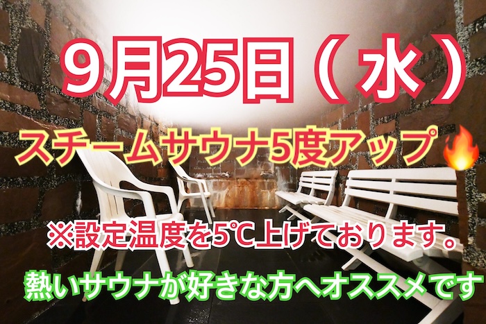 URBAN SPA スチームサウナ 設定温度