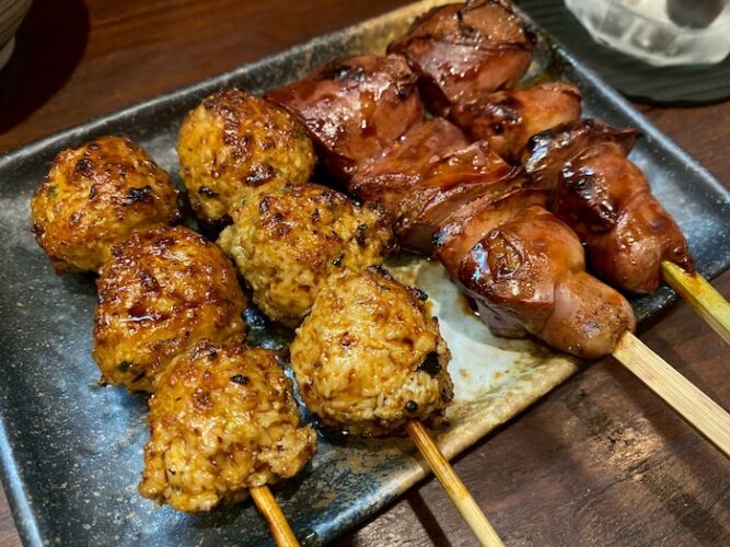 三ノ輪 興 焼鳥 つくね レバー