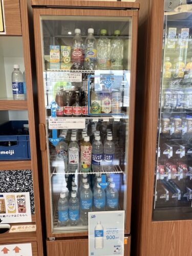 改栄湯 休憩スペース 冷蔵庫