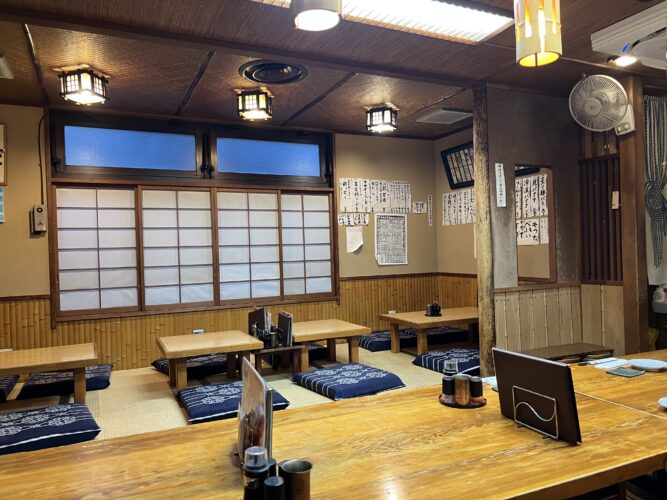 喜美松　浅草　店内