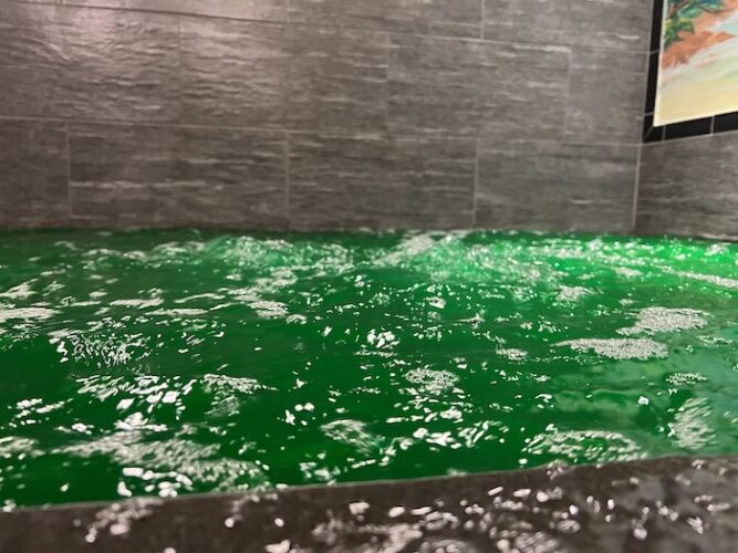 白水湯 水風呂 バイブラ