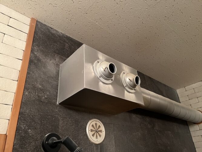 白水湯 サウナ室 パンカールーバー