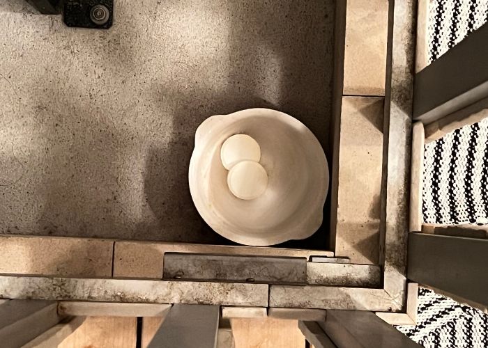 白水湯 サウナ室 香太くん