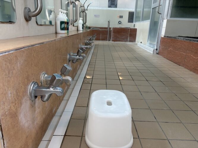 浅草 鶴の湯 内湯 内気浴1